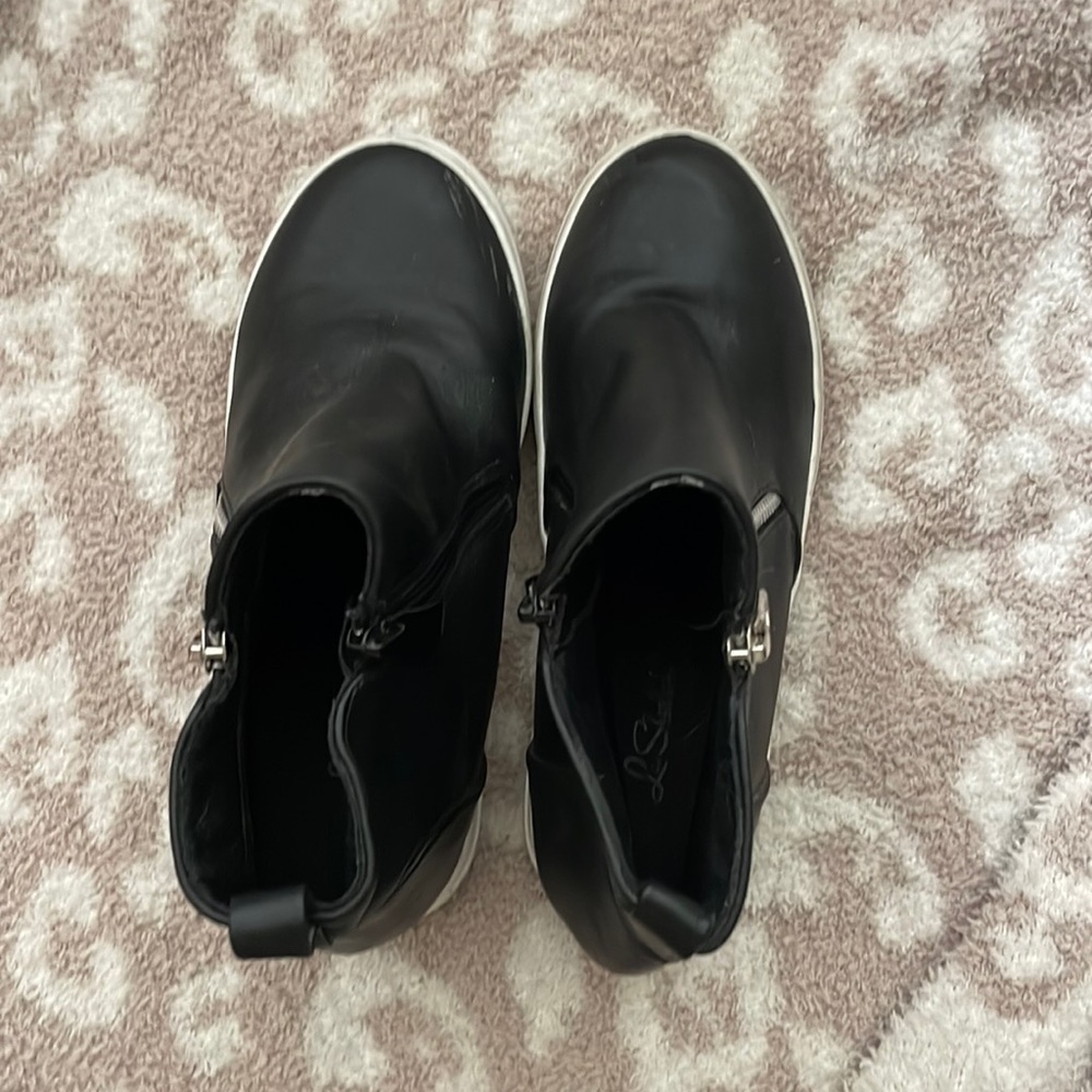 Black sneakers